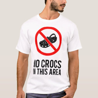 T-shirt Pas de crocs