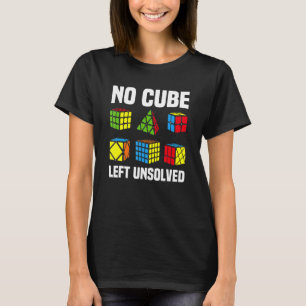 T-shirt Pas de cube Laissé non résolu Concurrentiel Puzzle