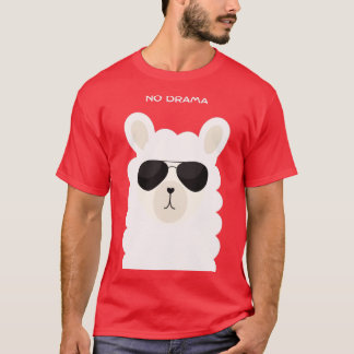 T-shirt Pas de drame amoureux des chats élégant