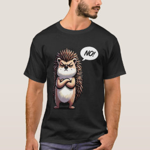 T-shirt Pas de fan de hérisson amateur de hérisson proprié