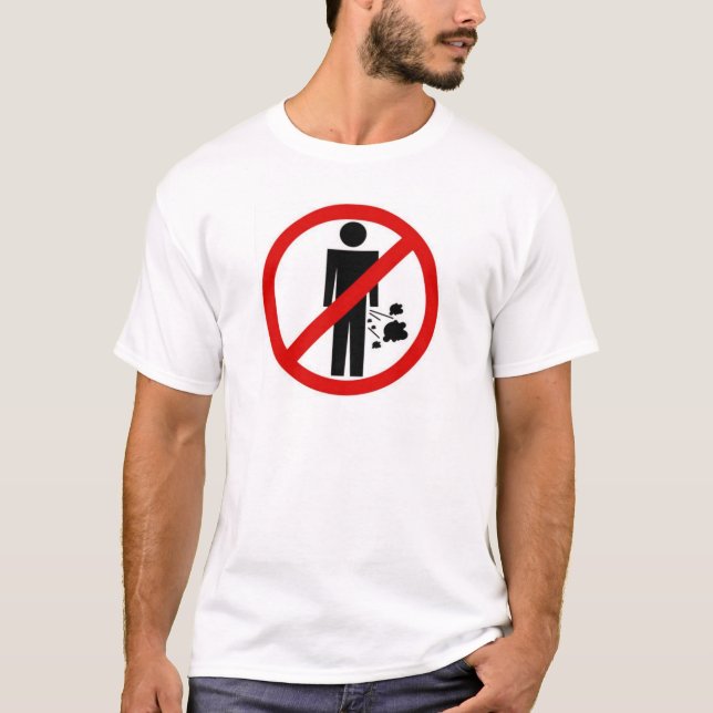 T-shirt Pas de fête (Devant)