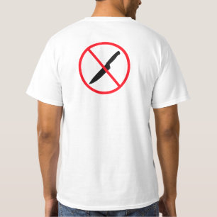 T-shirt Pas de fixation du dos