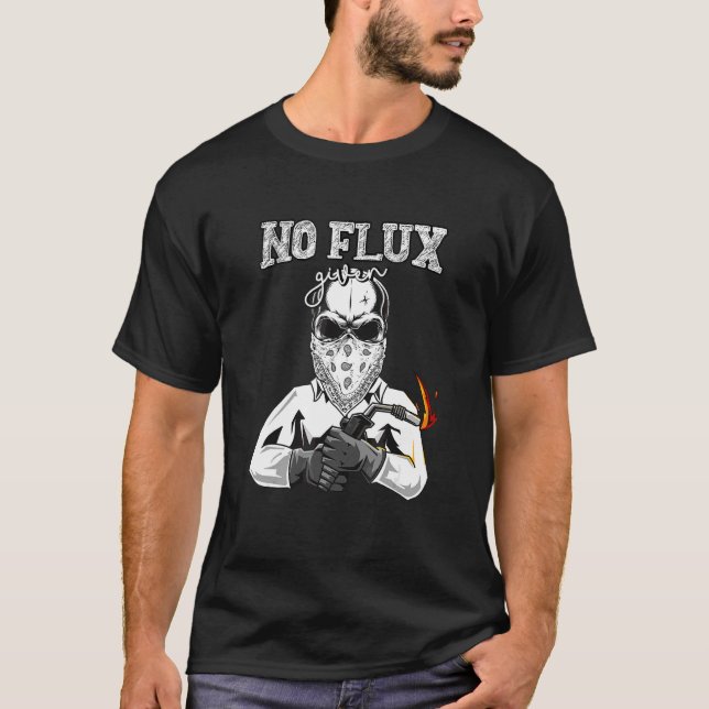 T-shirt Pas De Flux Donné Pour Le Papa De Soudage (Devant)