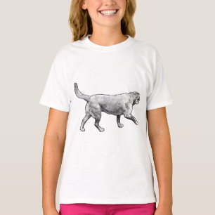 T-shirt pas de grain de maille