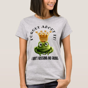 T-shirt Pas de grenouilles ici