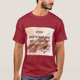 T-SHIRT PAS DE GUERRE