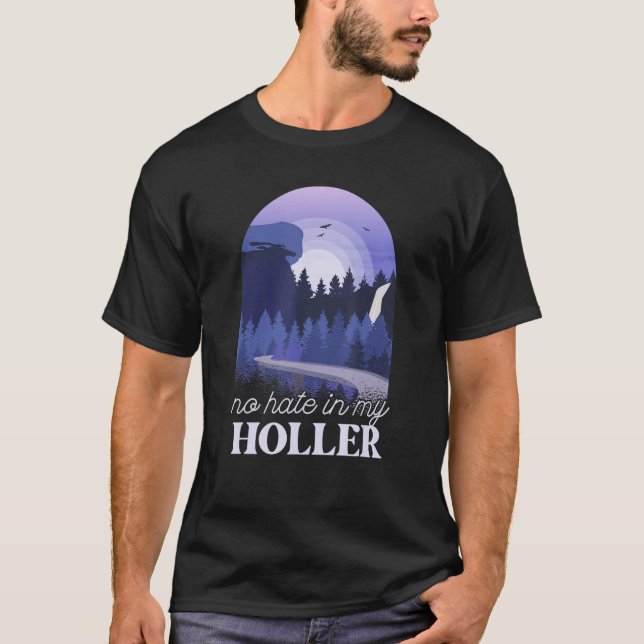 T-shirt Pas De Haine Dans Mon Holler 2 (Devant)