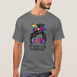 T-shirt Pas De Honte Dans Mon Sober Jeu NA Narcotiques Ano