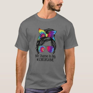 T-shirt Pas De Honte Dans Mon Sober Jeu NA Narcotiques Ano