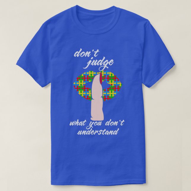 T-shirt Pas de jugement (Design devant)