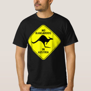 T-shirt Pas De Kangaroos En Autriche