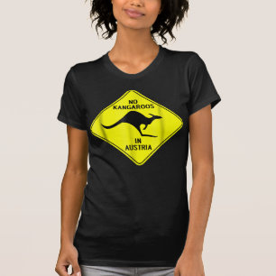 T-shirt Pas De Kangaroos En Autriche