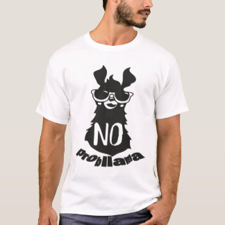 T-shirt Pas de lama, pas de problème, pas de lama