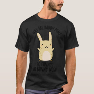 T-shirt Pas de lapin Nez Drôle Lapin Puns 1