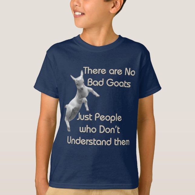 T-shirt Pas de mauvaise chèvre (Devant)