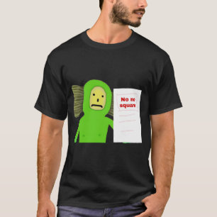 T-shirt Pas de pinceau Carré