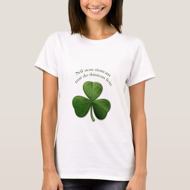 T-shirt Pas de place comme chez soi (Devant)