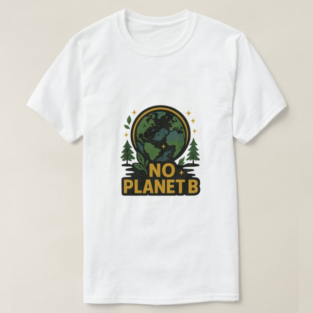 T-shirt Pas de planète B (Design devant)