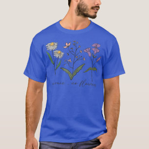 T-shirt Pas de pluie Pas de fleurs Blossom Motivation Fleu