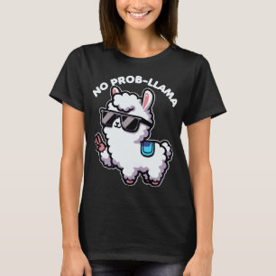 T-shirt Pas de problème Drôle Llama Lover Pun