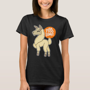 T-shirt Pas de problème Lama Lama drôle Amateur d'Alpaga C