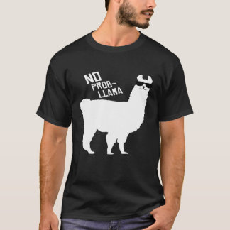 T-shirt Pas de problème Llama Alpaca Lover Premium