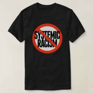 T-shirt Pas de racisme systémique
