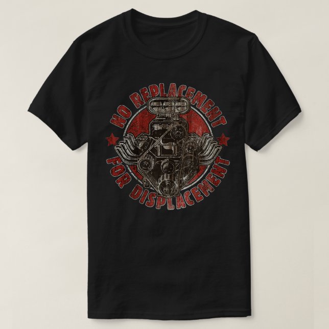 T-shirt Pas de remplacement pour le véhicule de déplacemen (Design devant)