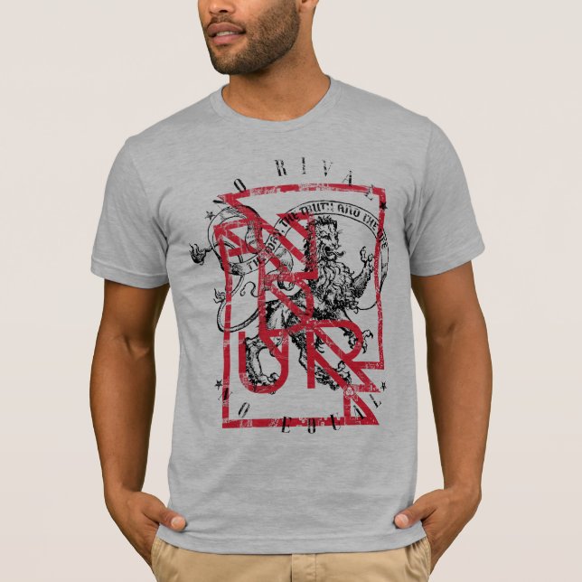 T-SHIRT PAS DE RIVAL PAS D'ENDURE ÉGALE (Devant)