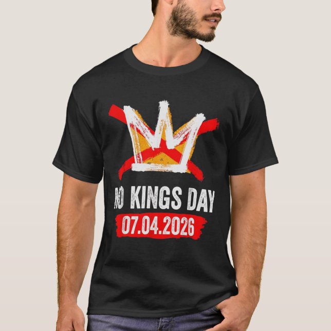 T-shirt Pas de rois (Devant)