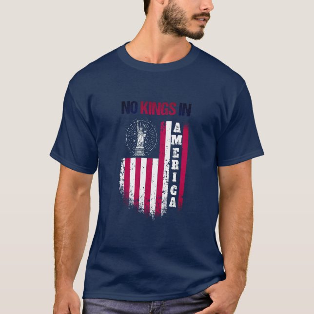 T-shirt Pas de rois en Amérique (Devant)