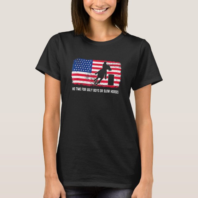 T-shirt Pas De Temps Pour Les Gars Laides Ou Ralentis Chev (Devant)