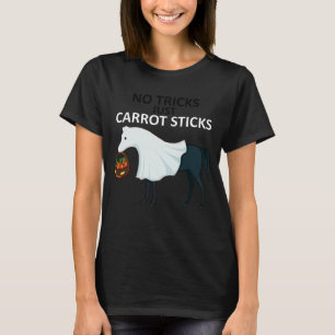 T-shirt Pas De Trucs Juste Carotte Bâtons Cheval Ghost Hal