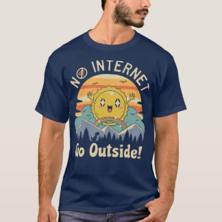 T-shirt Pas de vidéos Internet