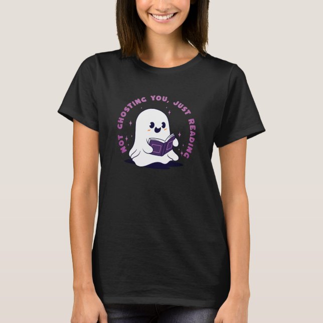 T-shirt Pas De Vous Accueillir, Juste De Lire (Devant)