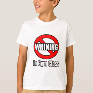 T-shirt Pas De Whins En Classe De Salle De Sport