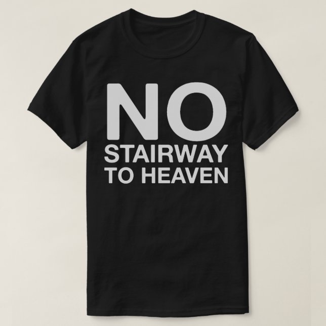 T-shirt Pas d'escalier Guitare Boutique Signale Classic Fu (Design devant)