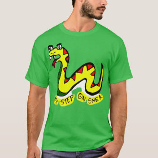 T-shirt Pas d'étape sur la neige ne pas faire le pas sur m