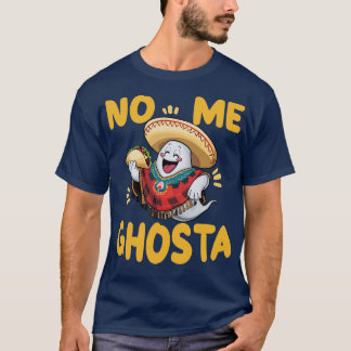 T-shirt pas d'Halloween fantôme