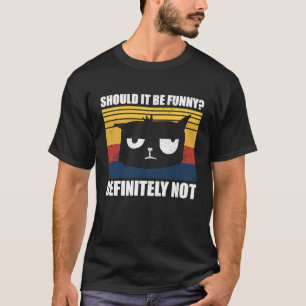 T-shirt Pas D'humeur Pour Demain Citations De Chat