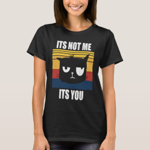 T-shirt Pas d'humeur pour demain Citations de chat 1