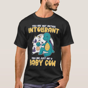 T-shirt Pas d'intolérance au lactose juste pas une vache d
