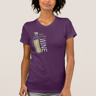 T-shirt Pas gémissement, vin