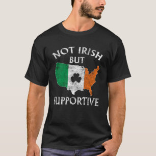 T-shirt Pas Irlandais, mais Shamrock de Jour de la Saint P