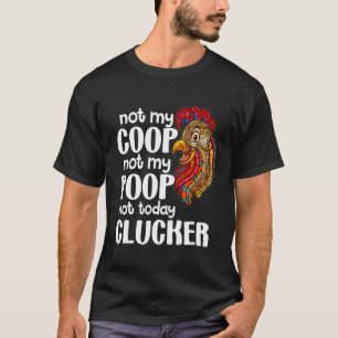 T-shirt Pas ma coopérative, pas mes excréments Citation