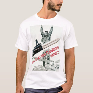 T-shirt Pas Même Un Millimètre De Notre Terre, De La Mer, 