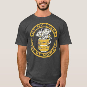 T-shirt Pas Mon Cirque Pas Mes Singes Vintages