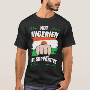 T-shirt Pas nigérien mais touriste de voyage solidaire Nig