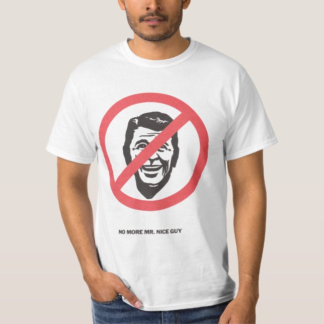 T-shirt Pas plus de M. Nice Guy (Devant)