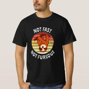 T-shirt Pas rapide pas furieux paresse